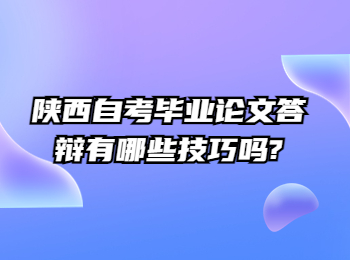 陕西自学考试毕业论文